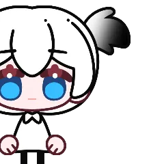 头发 马尾 左侧 B 2 渐变